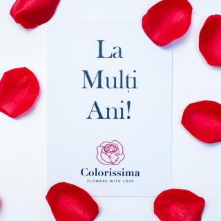 Felicitare - La multi ani -