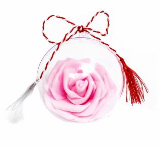 Martisor Trandafir Roz