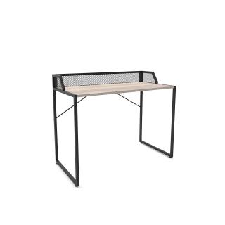 Birou MELA RF211101, sonoma + negru, 104x84,1x52x1 cm