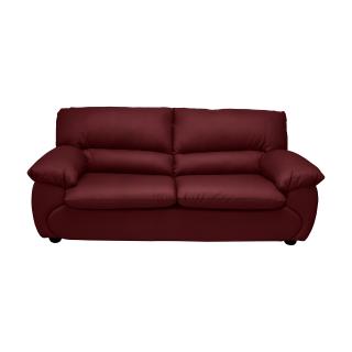 Canapea LUXOR 3L extensibila, 3 locuri, bordo, 215x95x95 cm