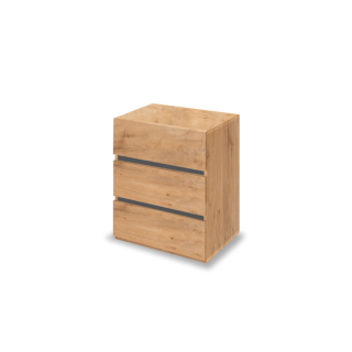 Comoda cu 3 sertare KK4, artisan, 50x40x60 cm