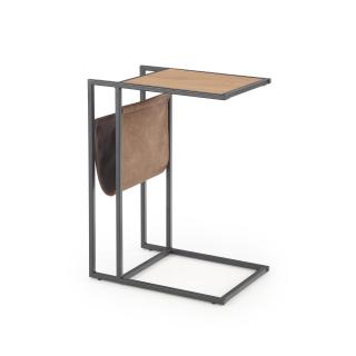 Masuta cafea COMPACT, negru, 47x33x65 cm