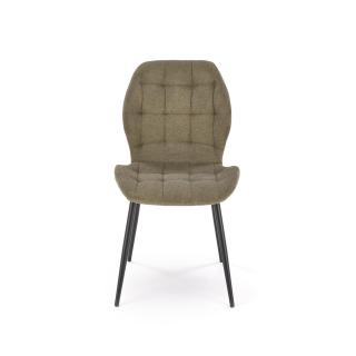 Scaun tapitat K 548, bej, 47x55x84 cm