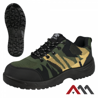 Adidasi de protectie cu bombeu BTEX CAMOUFLAGE