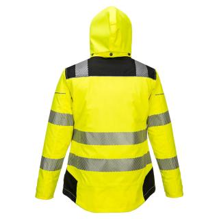 Jacheta reflectorizanta pentru dama, sezon rece PW382 galbena