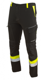 Pantaloni de lucru Universal din Softshel cu elemente reflectorizante