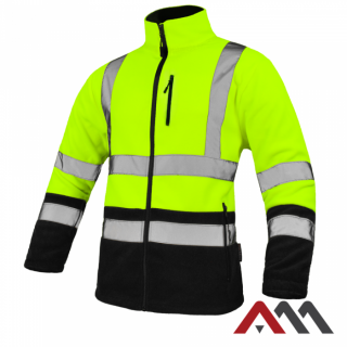 Polar Hanorac REF din fleece  cu dungi reflectorizante