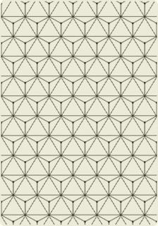 Covor Antiderapant, Flex 19647-08 Crem, Diverse Dimensiuni, 1500 gr mp