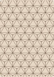 Covor Antiderapant, Flex 19647-19 Bej, Diverse Dimensiuni, 1500 gr mp