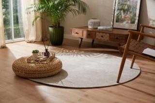 Covor Belgian , Model Fargo , 71501, Crem , Rotund ,Diverse Dimensiuni