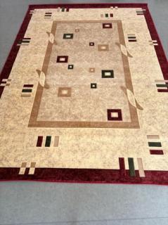 Covor Clasic, Lotos 579, Grena, Diverse Dimensiuni, 1800 gr mp