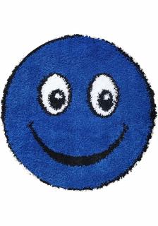 Covor Fantasy Smile, Albastru, 67x67 cm, Rotund, 2550 gr mp