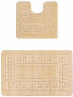 Set 2 covorase baie Ethnic Beige, Diverse Marimi