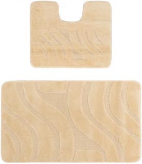 Set 2 covorase baie Symphony Beige, Diverse Dimensiuni