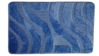 Set 2 covorase baie Symphony Blue, 60x100 cm, 50x60 cm