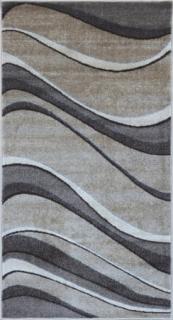 Traversa Covor, Daffi 13001, Bej   Maro, Latime 200 cm, Diverse Lungimi, 1700 gr mp
