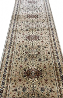 Traversa Covor, Lotos 15040, Bej, Latime 120 cm, Diverse Lungimi, 1800 gr mp