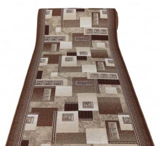 Traversa Model Print Germes , Maro ,  Suport Pasla, Latime 80 cm,  820 gr mp