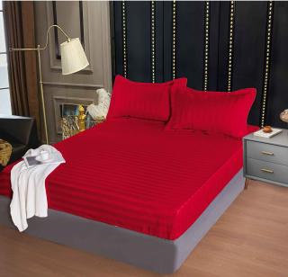 Husa de pat din Damasc cu Elastic 160x200 cm-WD01