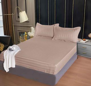 Husa de pat din Damasc cu Elastic 160x200 cm-WD07