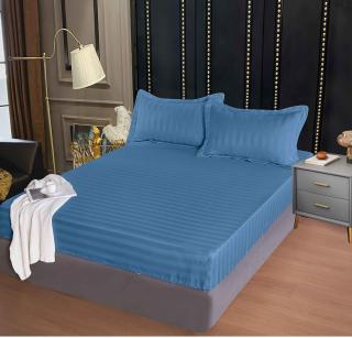 Husa de pat din Damasc cu Elastic 160x200 cm-WD19