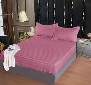 Husa de pat din Damasc cu Elastic 160x200 cm-WD20