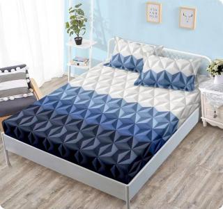 Husa de pat din Finet cu Elastic 160x200 cm-W37