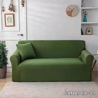 Husa Elastica pentru Canapea 2 Locuri,Verde-CAN04