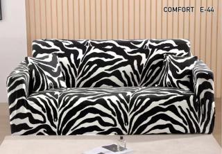 Husa Elastica pentru Canapea 2 Locuri,Zebra-CAN28