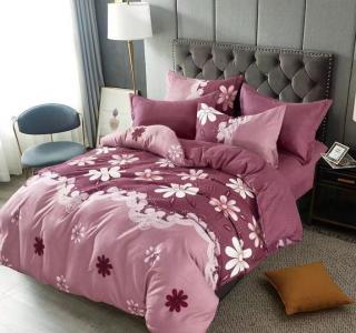 Lenjerie de pat Finet  6 piese,Floricele-KY55