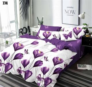 Lenjerie Finet 6 piese,Pucioasa,Alb Mov cu branduse-LY93