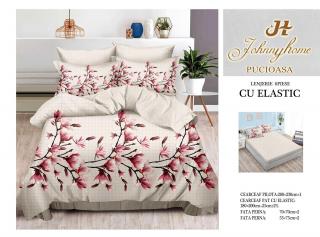 Lenjerii de pat Finet 6 piese cu Elastic-FEL67
