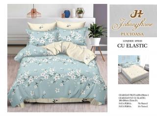 Lenjerii de pat Finet 6 piese cu Elastic-FEL68