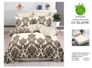Lenjerii de pat Finet 6 piese cu Elastic-T109