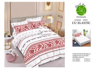 Lenjerii de pat Finet 6 piese cu Elastic-T199