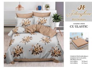 Lenjerii de pat Finet 6 piese cu Elastic-T212
