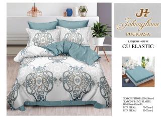 Lenjerii de pat Finet 6 piese cu Elastic-T219