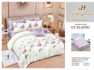 Lenjerii de pat Finet 6 piese cu Elastic-T293