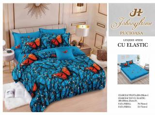 Lenjerii de pat Finet 6 piese cu Elastic-T295