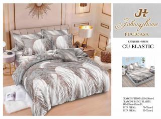 Lenjerii de pat Finet 6 piese cu Elastic-T299