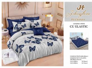 Lenjerii de pat Finet 6 piese cu Elastic-T304