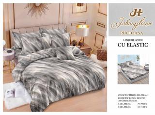 Lenjerii de pat Finet 6 piese cu Elastic-T306