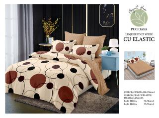 Lenjerii de pat Finet 6 piese cu Elastic-T48