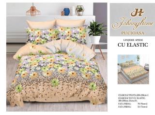 Lenjerii de pat Finet 6 piese cu Elastic-T62