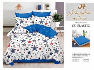Lenjerii de pat Finet 6 piese cu Elastic-T97