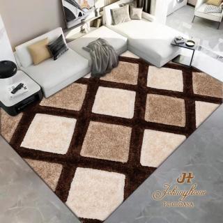 Covor Subtire Design Modern 80x300cm - Brown And Beige