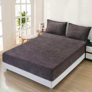 Husa Cocolino Fluturi Gofrati 160x200cm - Gri Petrol