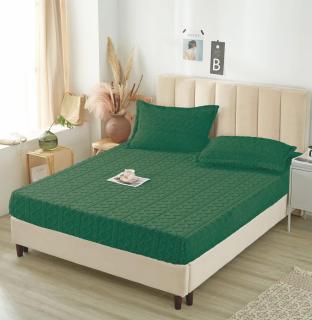 Husa Cocolino Model Tricotat  UNI 180x200cm - Verde