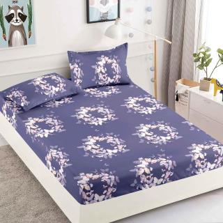 Husa cu Elastic si Fete de Perna Din Finet 180x200cm - Coronita Din Fluturi