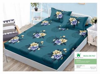 Husa Din Bumbac Tip Finet 90x200cm - Buchet Floral